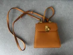 Charles＆Keith オレンジ ショルダーバッグ