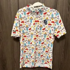 FILA フルカラー柄 ポロシャツ