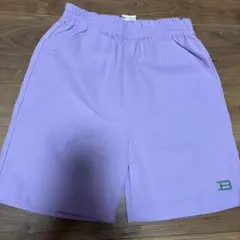 【新品】マーキーズ　／メッシュショートパンツ　ラベンダー140