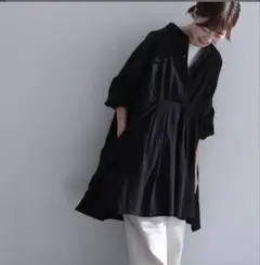 【soulberry】麻入りチュニックシャツのサムネイル