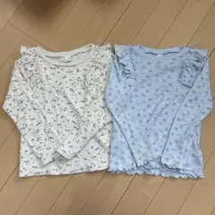 アプレレクール 長袖 ロンT 花柄 110