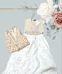 新品あり　レディースまとめ売りコーデ売り 春コーデ　カジュアル　2点セット　S