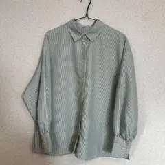 【ehka sopo】ストライプシャツ