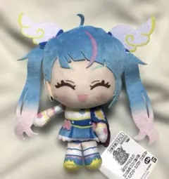 キミとアイドルプリキュア♪ コロっとまんまるプリフェイスぬいぐるみ キュアスカイのサムネイル