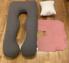 HUGMOTTI ハグモッチノーマル コットン グレー カバー 補充綿付