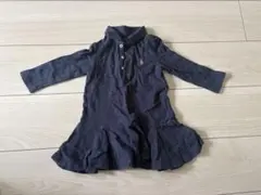 Ralph Lauren ダークグレー ポロワンピース