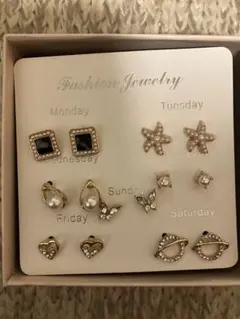 Amazonで買ったピアスセット新品未使用