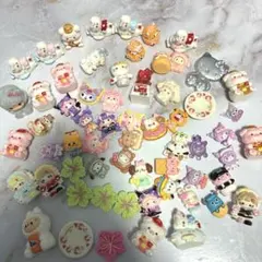 色々デコパーツ（立体パーツ有）62個