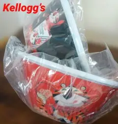【未使用】ケロッグ ビンテージシリアルボウル 2種セット 直径約15.5㎝のサムネイル