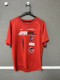 NISHI Tシャツ　 赤　XOのサムネイル