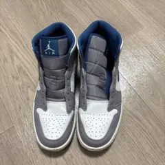 Nike Air Jordan グレー/ホワイト/ネイビー スニーカー