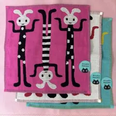 マタノアツコ 今治ガーゼハンカチ3枚セット