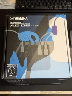YAMAHA AG06 MK2 オーディオインターフェイス 本体のサムネイル