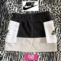 NIKE ナイキ スウェット ミニ スカート ブラック 黒 ベビー 90