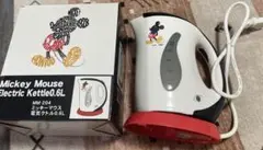 ⭐️Disney ミッキーマウス 電気ケトル 0.6L MM-204⭐️のサムネイル
