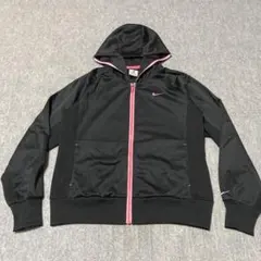 Nike Dri-FIT フルジップジャケット L ブラック/ピンク