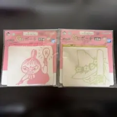 ムーミン 이치방쿠지 G賞 ポーチ 2種 ミイ スナフキン