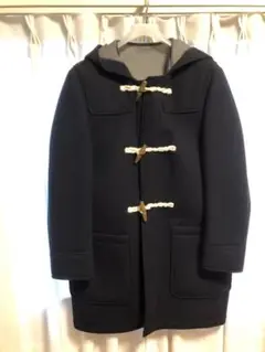 【美品】COMME CA ISM ダブルフェイスダンボールニットダッフルコートL