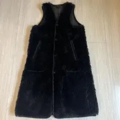 23aw black comme des garcons ファーベスト - メルカリ
