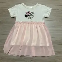 ミニーマウス ワンピース 90