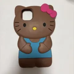 ハローキティ iPhone 11用 シリコンケース