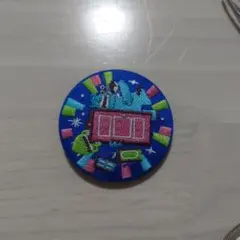 ディズニー 刺繍缶バッジ モンスターズインク