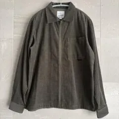 Gramicci グラミチ グリッドコードジップシャツ Sサイズ 定価1.6万円のサムネイル