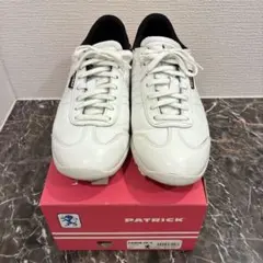 最終値下げ⭐️早い者勝ち⭐️超美品⭐️パトリック⭐️ゴルフシューズ⭐️パミール 40 白
