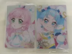 プリキュアウエハース8弾 キュアスカイHR　キュアプリズムHR