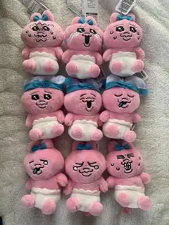 おぱんちゅうさぎ　むにゃすやマスコット 全9種　ラウンドワン限定