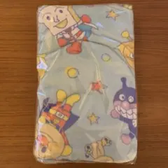 アンパンマン お昼寝毛布 ブルー　約85cm x 約115cm