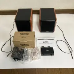 FOSTEX AP05 パーソナルアンプ スピーカーセット&追加ケーブルのサムネイル