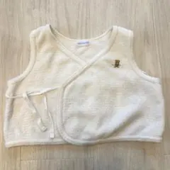 ミキハウス　ベビー　ベスト　帽子 2点セット