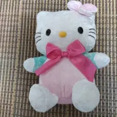 ハローキティ ぬいぐるみ ピンクリボン