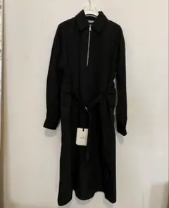 異素材 ロングワンピース