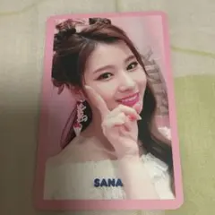 TWICE サナ トレカ SIGNAL