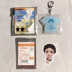 ハイキュー!! Tシャツキーホルダー るかっぷダイカットステッカー 岩泉一