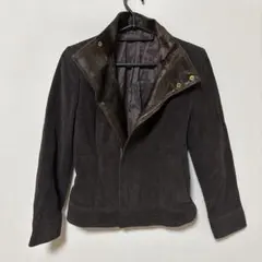 PINKY&DIANNE ブラウン　冬素材　ジャケット　コート