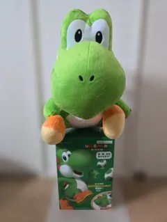 【2点】スーパーマリオ ヨッシー ビッグアクションフィギュア ＆ 特大ぬいぐるみ
