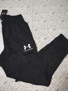 【新品未使用】Under Armour スウェットジョガーパンツ　ブラック　L