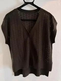 【STYLEDELI】Vネックレースカーディガンのサムネイル