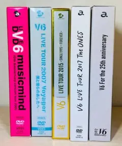 【初回盤】 V6 ライブ DVD まとめ売り セット