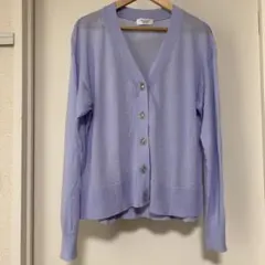 金釦Vネックカーディガン　Te chichi TERRASSE