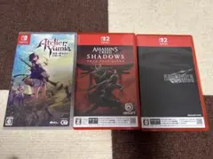 Switch Switch2 ソフト 3本セット まとめ売りのサムネイル