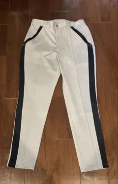 コモンゴルフ‼️グレー サイドストライプ パンツ