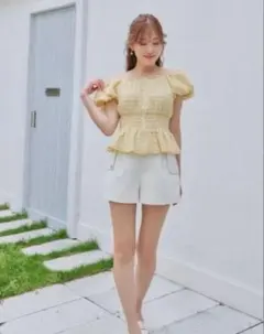FOR HER］Lily Puff Sleeve Top S - メルカリ