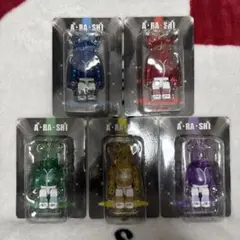 A・RA・SHI ベアブリック 5体セット BE@RBRICK - 【新品未開封】嵐 ARASHI ベアブリック 5体セットの