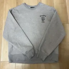 CHIP CLIP バスケットボール プリントスウェット グレー