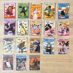 サーティワン ワンピースコレクションカード 20種コンプリートセット