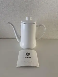 【ほぼ新品】★月兎印 スリムポット 0.7L ホワイト⭐︎生産終了⭐︎野田琺瑯のサムネイル